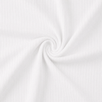 Close-up of the white fabric texture used in the Fitfigura Ace Set – Signature Court Form.