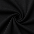Close-up of the black fabric texture used in the Fitfigura Freedom Scoop Long Sleeve Crop Top.