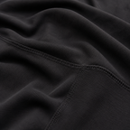 Close-up of the black fabric texture used in the Fitfigura Performance Hoodie – Active Form.